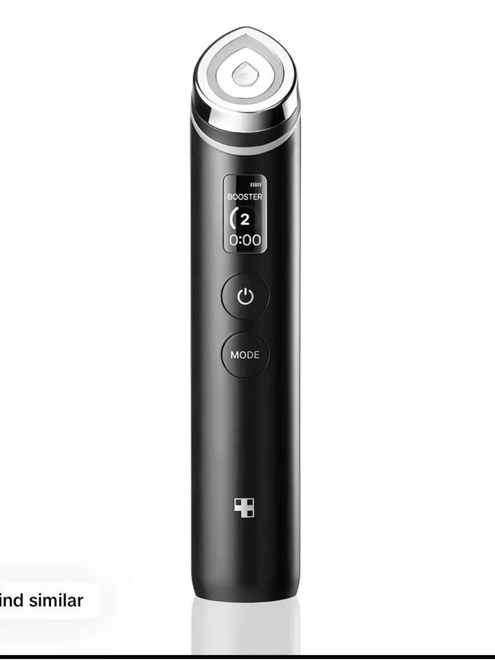 Black Facial Highlighter Device - Sleek Skin Illuminator